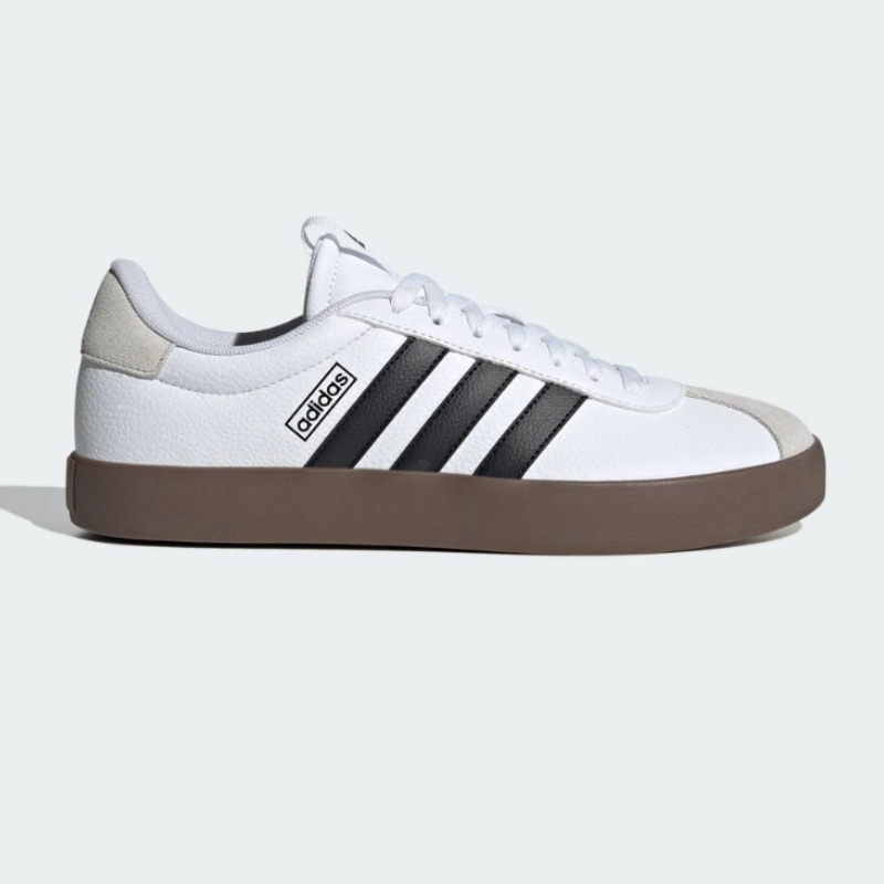 Adidas VL COURT 3.0 Sepatu Pria Putih Sepatu Original Breathable Nyaman