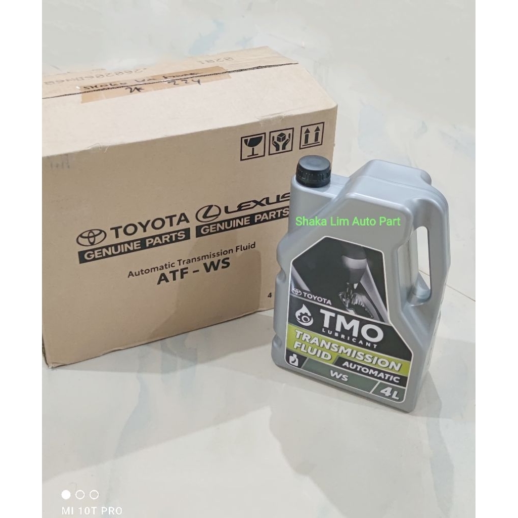 Oli Pelumas Transmisi Mobil TOYOTA TMO LUBRICANT TRANSMISSION FLUID WS Original