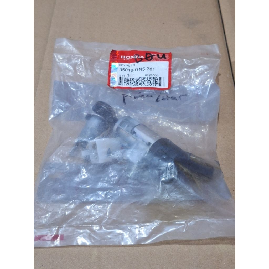 Keyset kunci set kontakk jok belakang honda astrea Prima star original ahm honda 35010-GN5-781