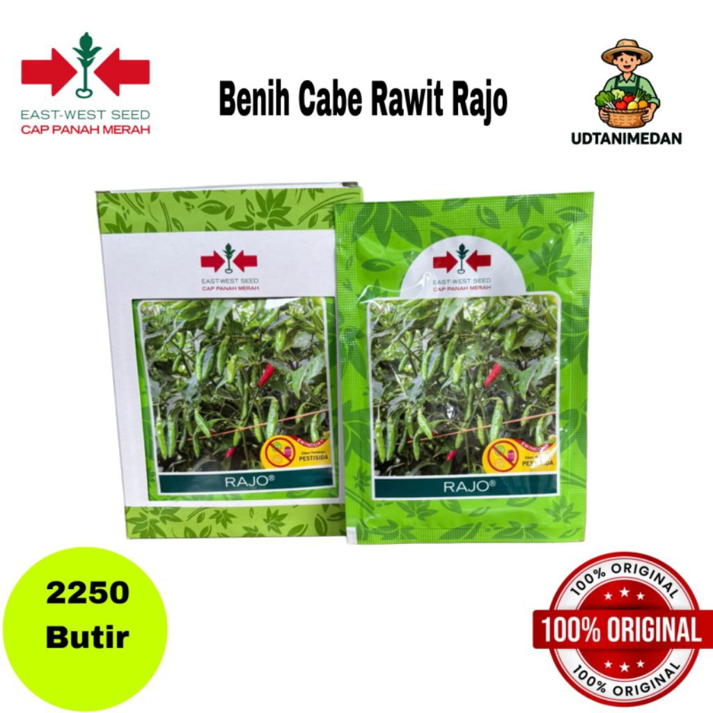 Benih Cabe Rawit Rajo isi 2250 butir
