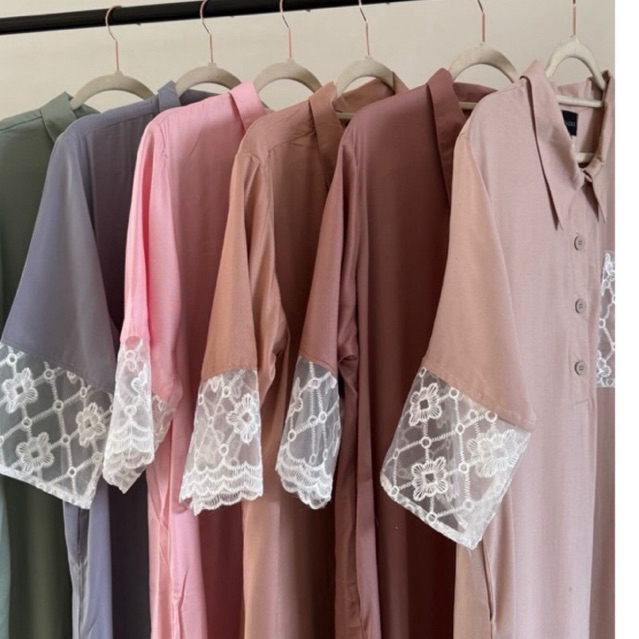 home dress rayon - daily wear - daster rayon - home dress renda - homedress