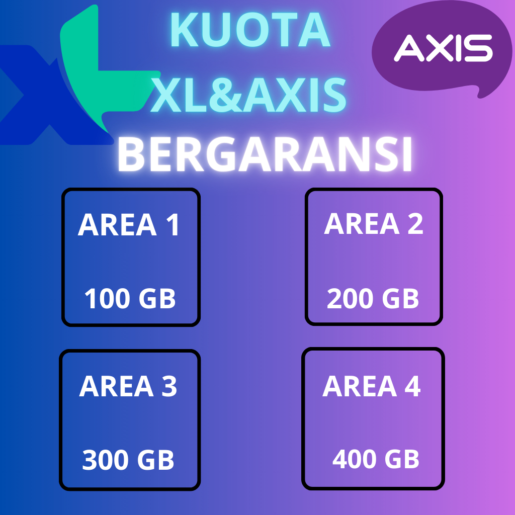 KUOTA INTERNET XL DAN AXIS