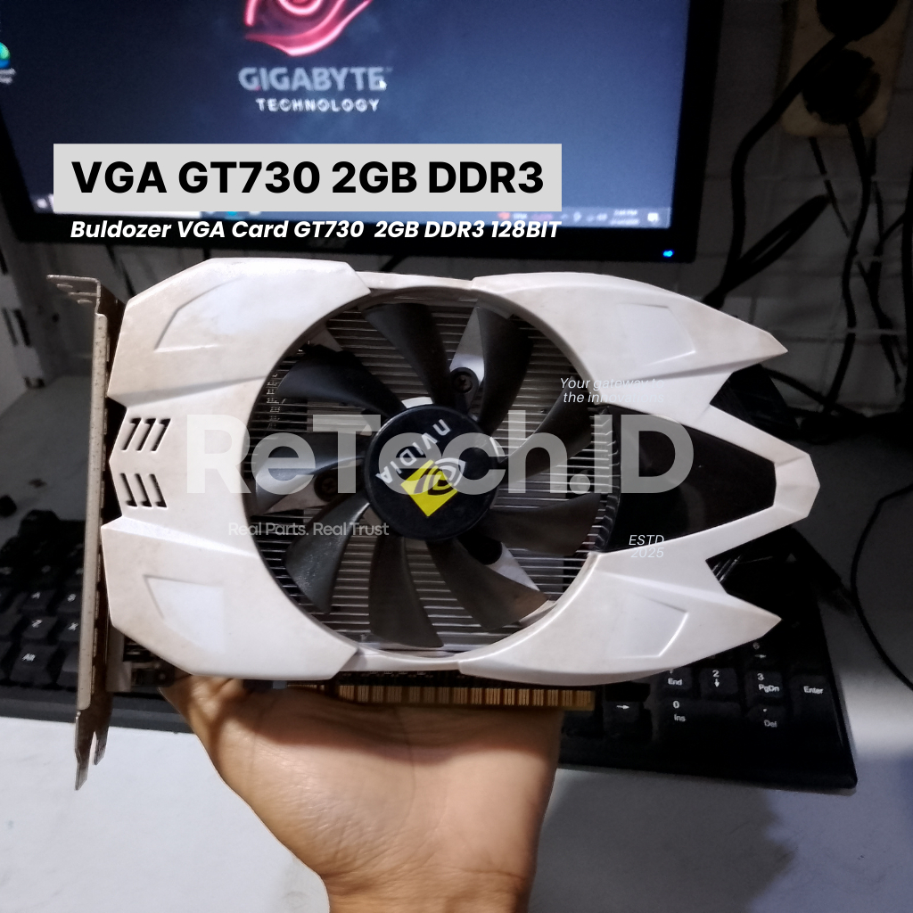 VGA Card Fake GT730 2GB DDR3 128BIT Normal Tested