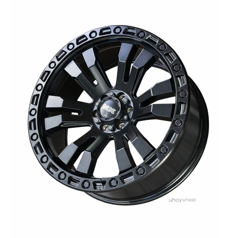 Velg Lenso MX Brutal Ring 20x9 H6x114.3 et +20 Satin Black || Velg Nissan Navara Terra