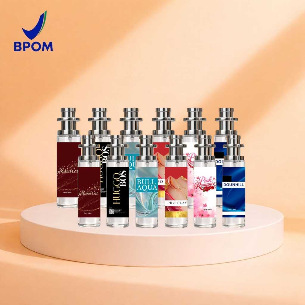 [BPOM] Paket usaha Isi 12pcs (random) parfum thailand 35ml unisex/paket