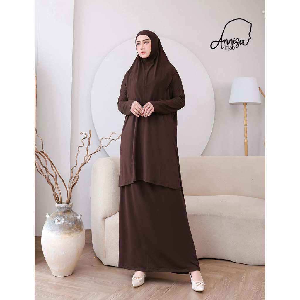 Annisa Hijab-One Set Rok+Hijab Inner One Set Rok Zahra