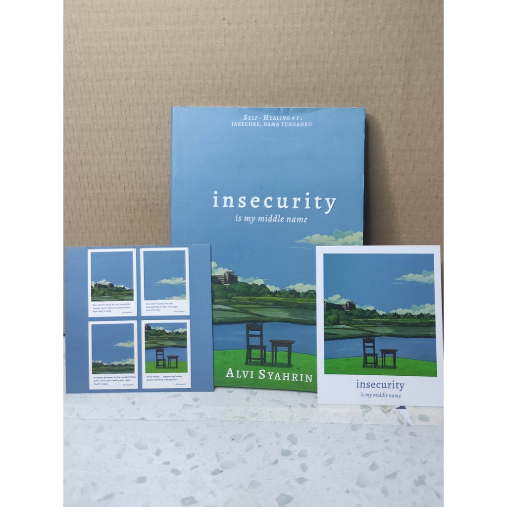Novel Serba 45 Ribu - Insecurity is my middle name - Alvi Syahrin - Novel Preloved Murah Original