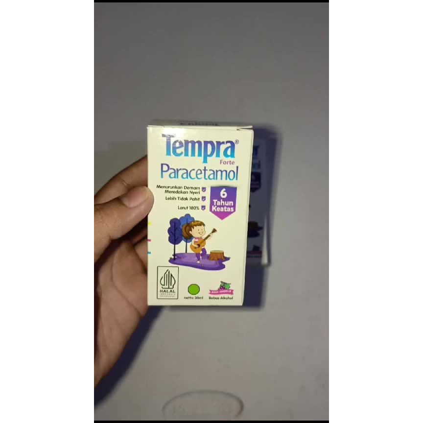 TEMPRA FORTE SIRUP ANAK ANGGUR