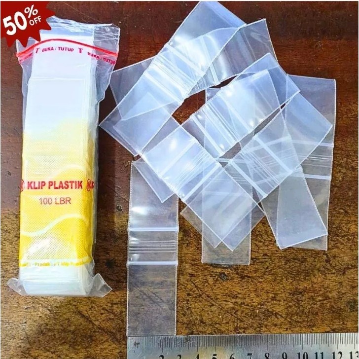 Plastik Klip Kecil 2x3.5 Tebal untuk Penyimpanan Obat dan Barang Mini | Plastik Zipper Kecil