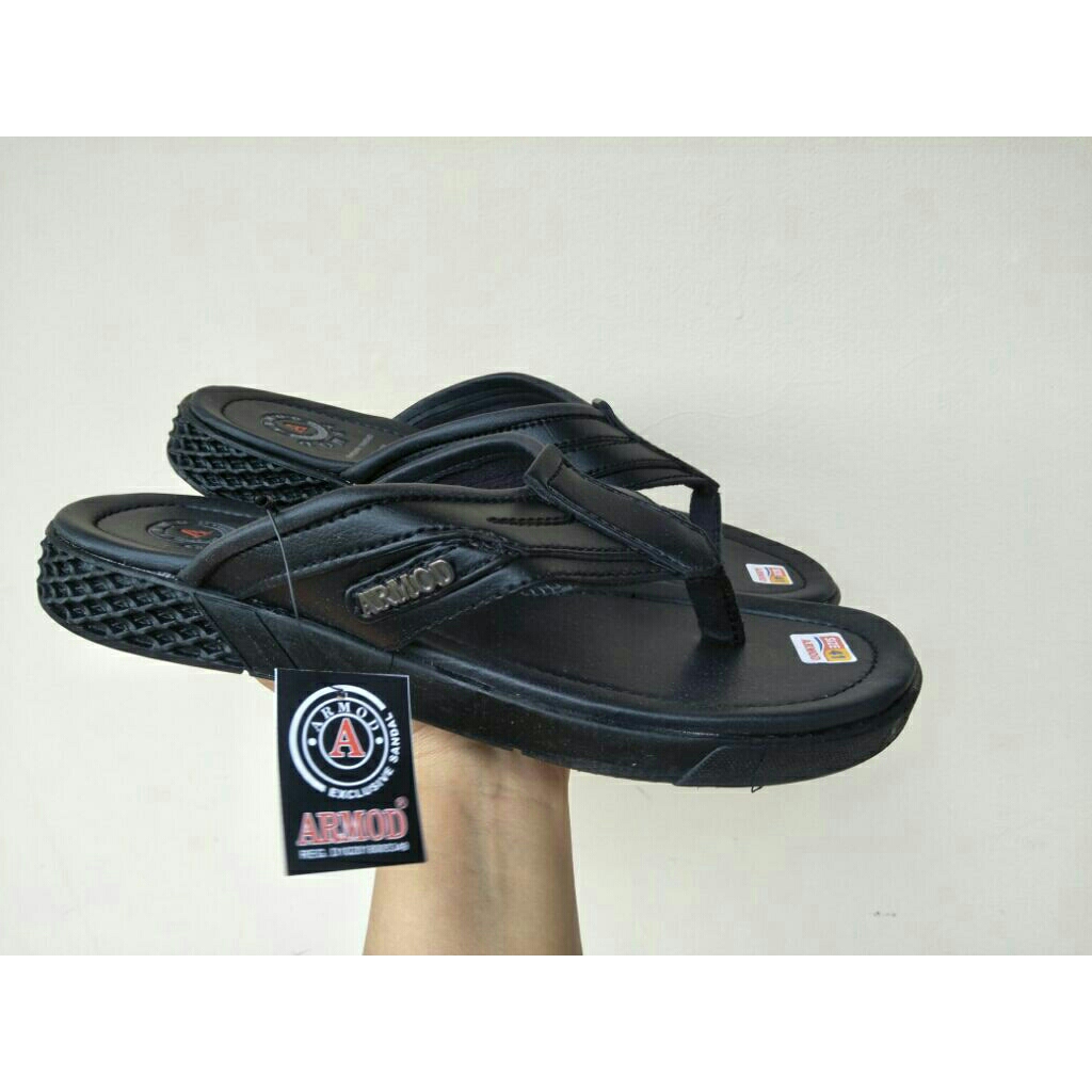 Sandal Pria Merk Armod Warna Hitam