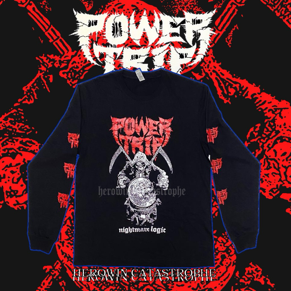 Tshirt band official sz L Power Trip - Nightmare Logic