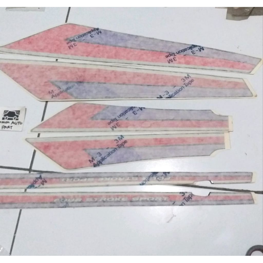 STRIPING BODI HONDA GL MAX 93 ORIGINAL 3M
