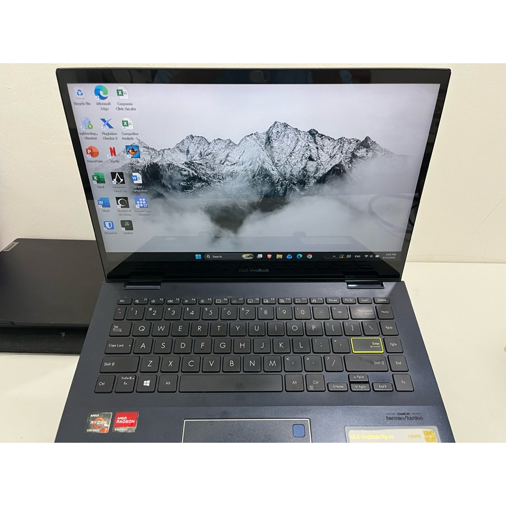 Asus Vivobook Flip TM420UA - AMD RYZEN 7 5700U 16GB RAM DDR4