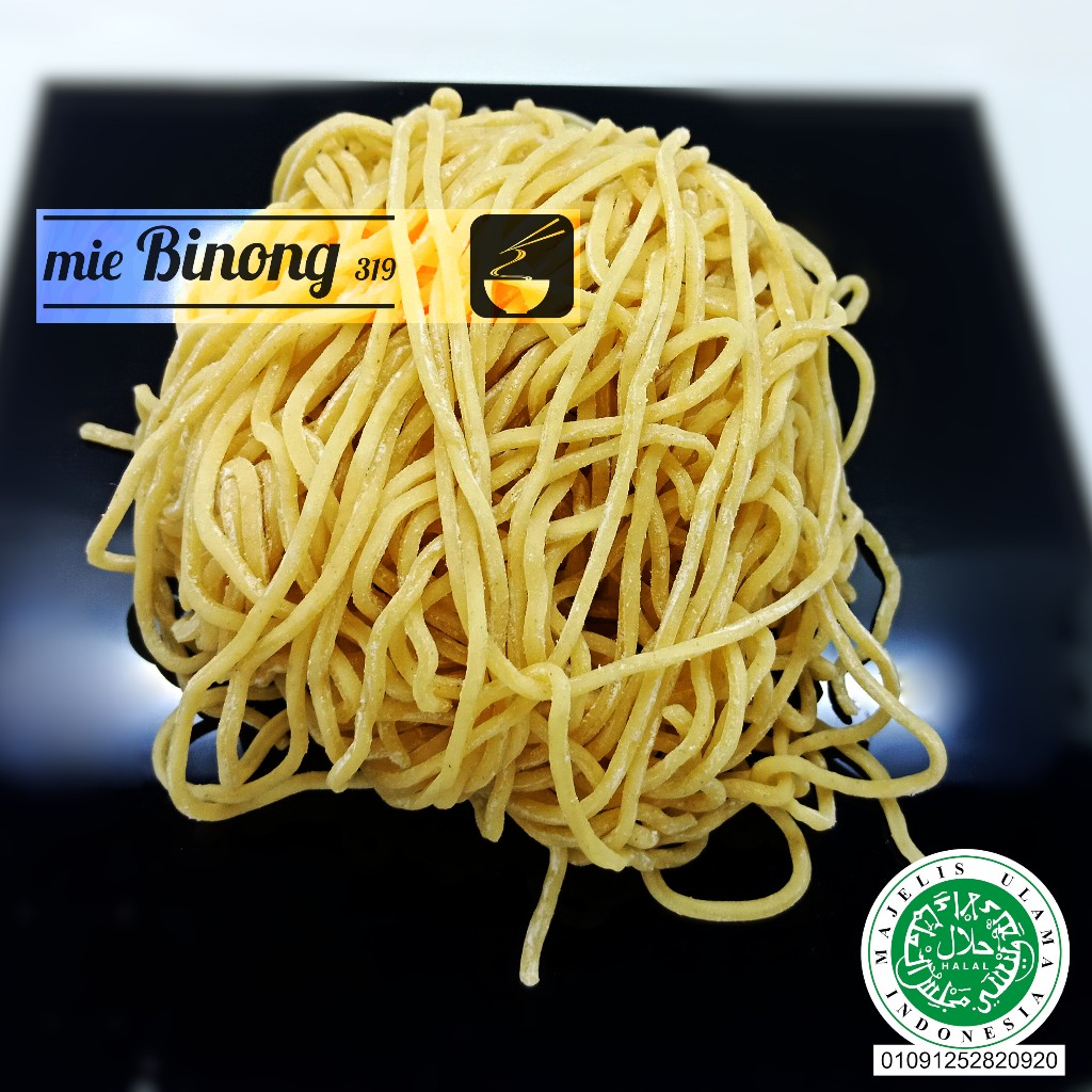 Mie telur bebek mentah isi 9