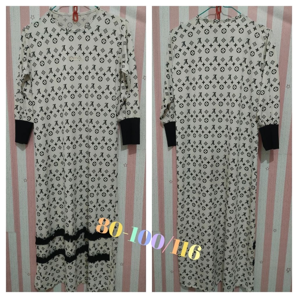 gamis , tunik preloved