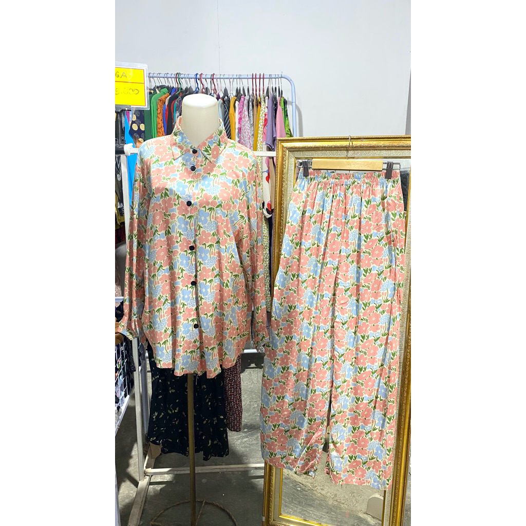 ONE SET RAYON VISCOSE