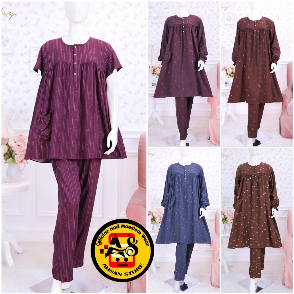 DITSY MARET 2026 DITSY FEBRUARI 2026 VANORA PAJAMAS M LENGAN PENDEK MYREEN PAJAMAS M L SHAE PAJAMAS 