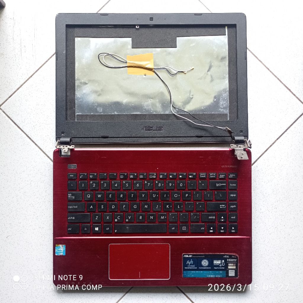 Casing laptop asus X450 X450C X450CC A450 A450C A450CA