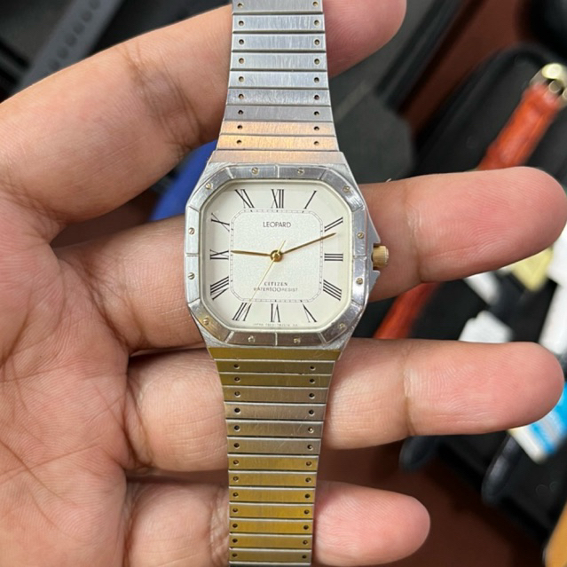 Citizen Leopard Roman Numerials 1980's (Rare)