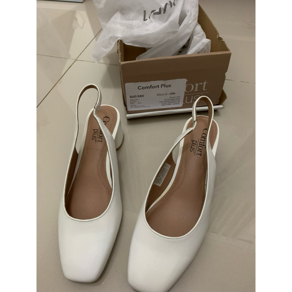 sepatu payless comfort plus putih