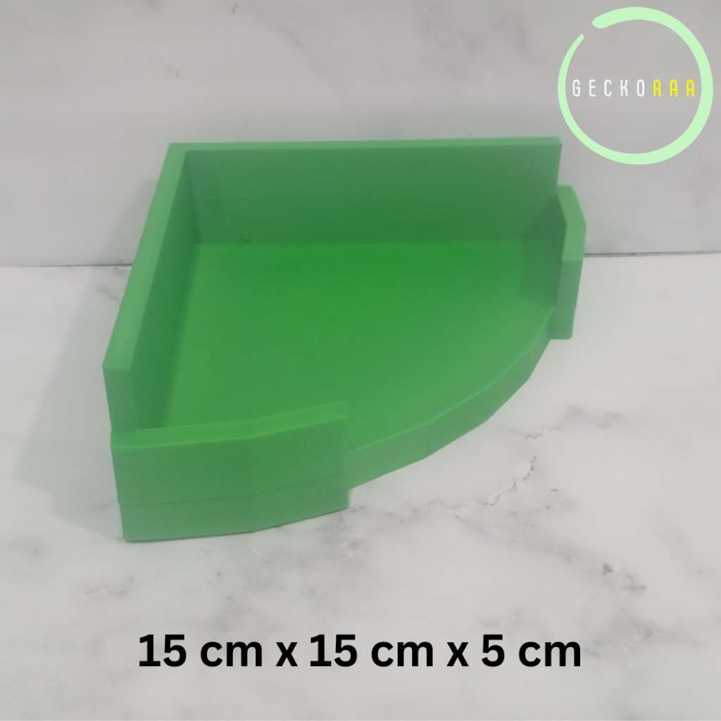 Tempat Istirahat Gecko Rest Corner Sudut Reptil Gecko AFT Akuarium Kandang