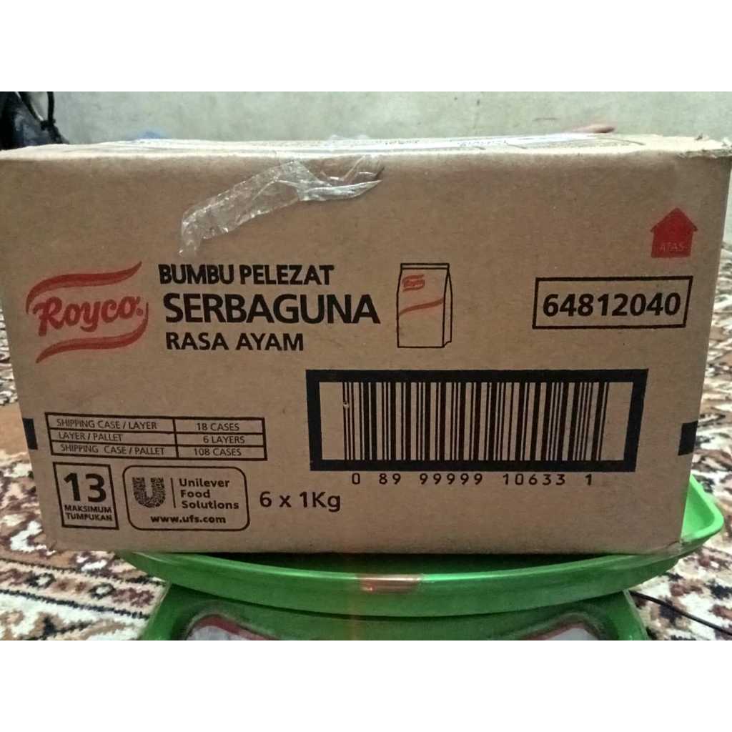 1 DUS ROYCO AYAM 1kg - Royco Ayam 1kg ( Karton)