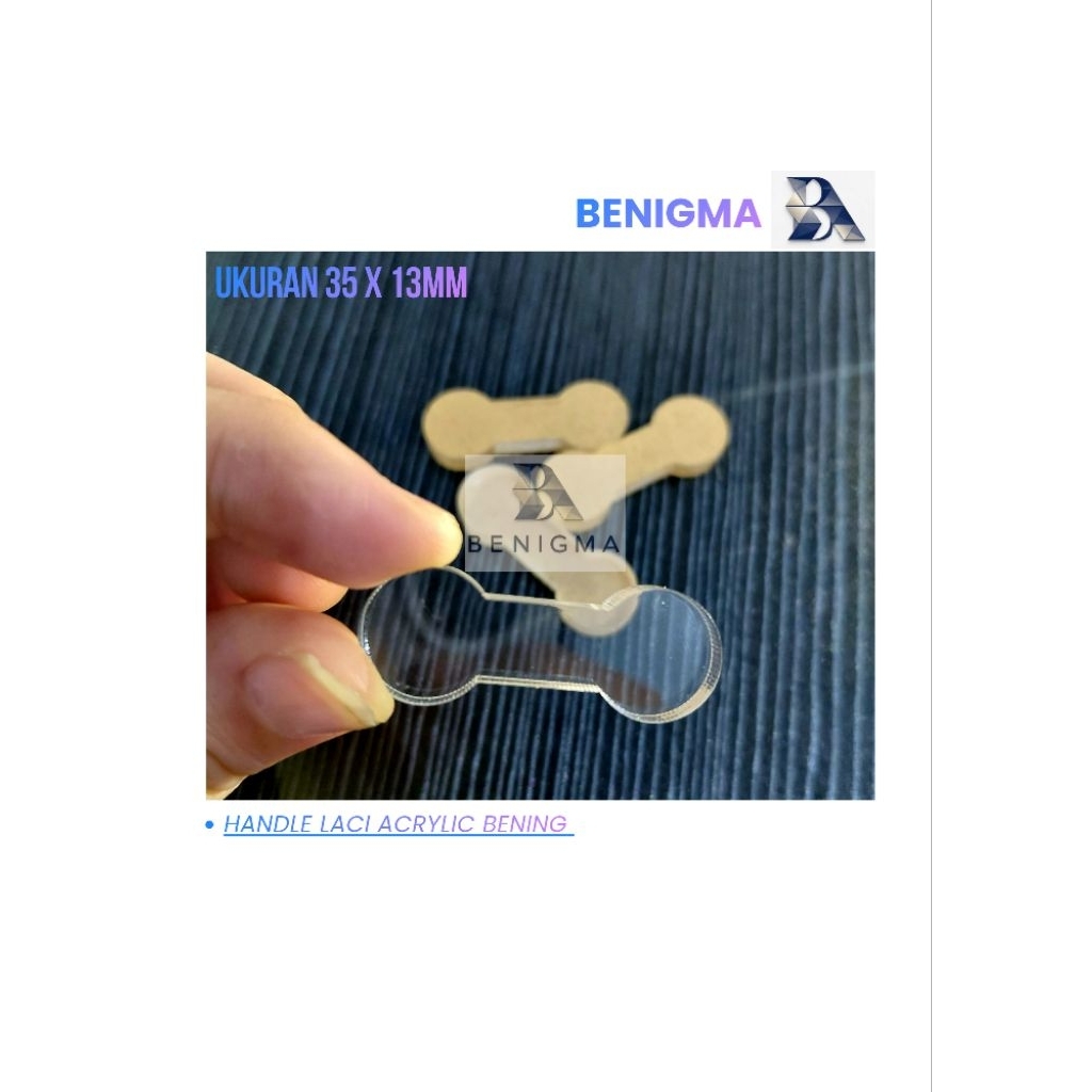 TARIKAN LACI ACRYLIC, HANDLE BOX AKRILIK, KENOP LACI TRANSPARENT
