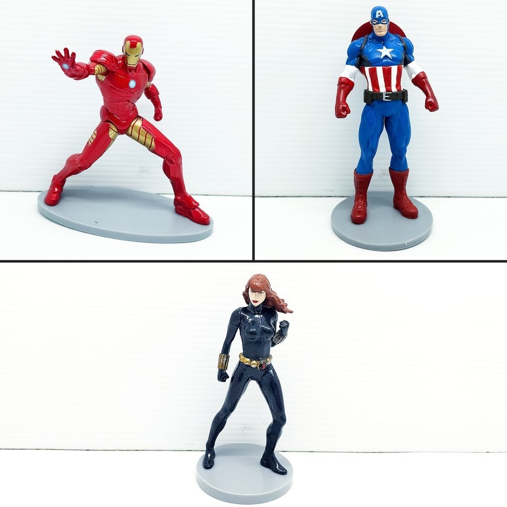 marvel disney deluxe figurine avengers guardians of the galaxy falcon captain america thor gamora ir