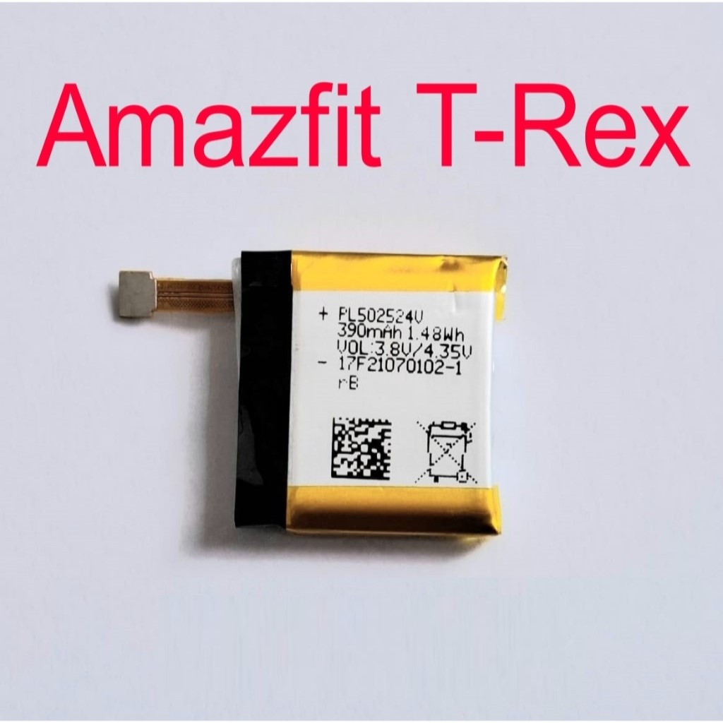 Batre Batrei Batrai Amazfit T-Rex / Amazfit Trex / Amazfit T Rex / A1919 / 390mAh / PL502524V