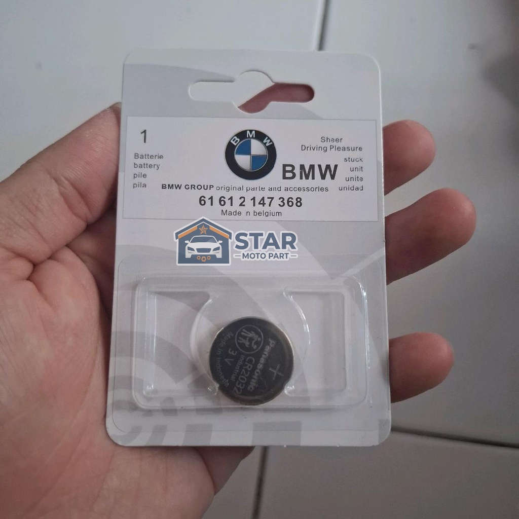 BATERAI BATRE BATERAY REMOTE CR2032 3V ISI ULANG BMW F10 F20 F30 F21 F22 F23 X1 X2 X3 X4 X5 X6 X7 G0