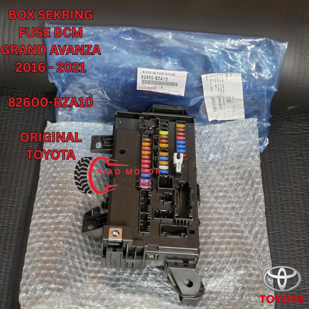 Box Sekring Fuse BCM Grand Avanza All New Original Toyota 82600-BZA10 Asli