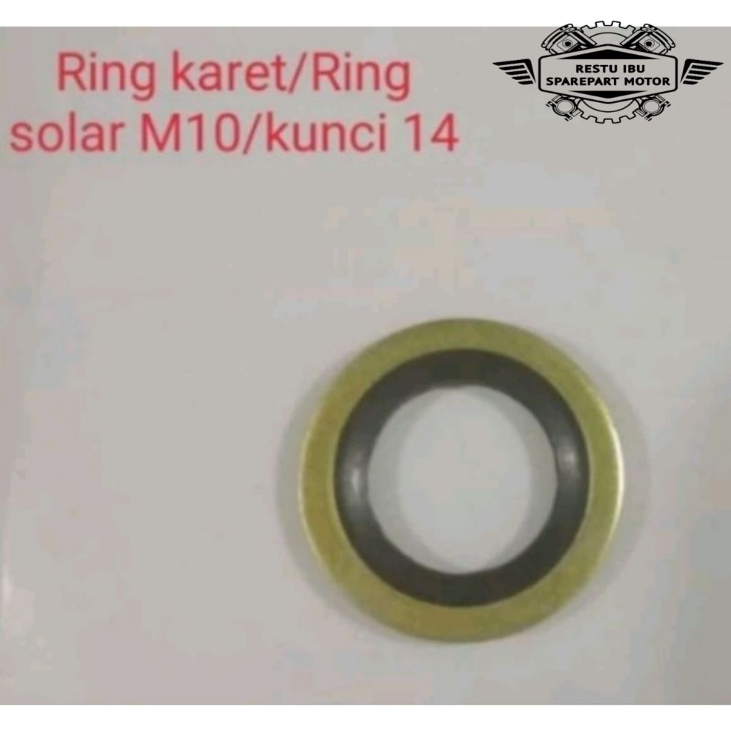 RING SOLAR M10 ORIGINAL UNTUK BAUT NEPEL SELANG REM MOTOR