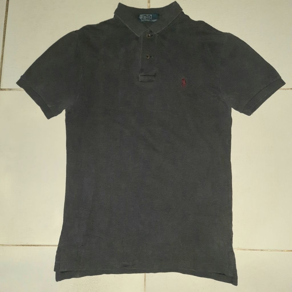 Kaos Polo Ralph Lauren Grey Poloshirt