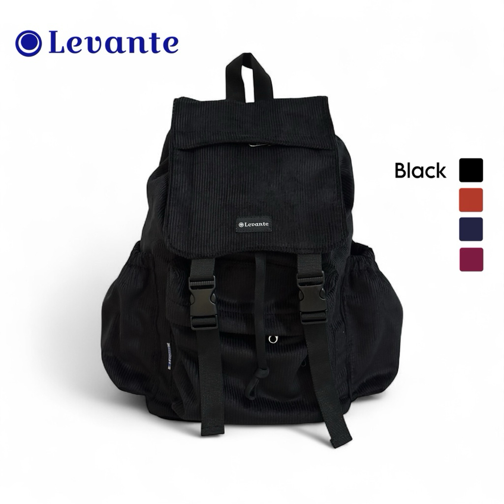 tas ransel corduroy mini backpack corduroy LEVANTE