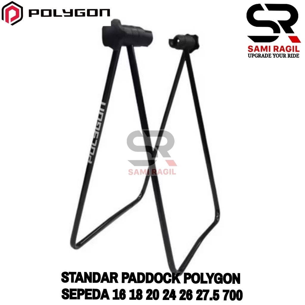 STANDAR PADDOCK POLYGON SEPEDA 16 18 20 24 26 27.5 700 PADOK DOBEL MTB MINION BALAP FIXIE GANTUNG SE