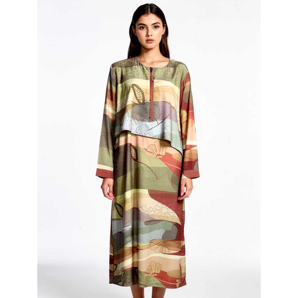 PRELOVED NAISYA DRESS BY HEAVEN LIGHT WARNA COOPER