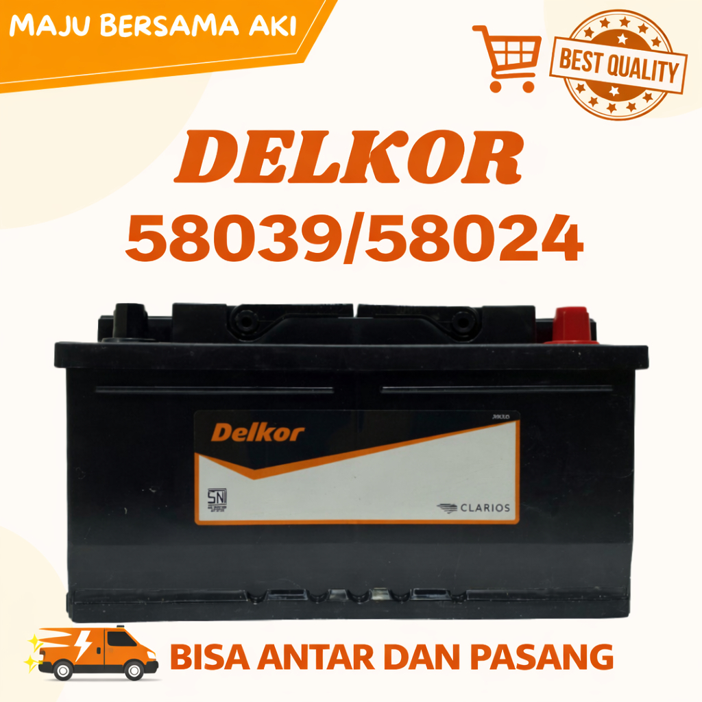 Aki Mobil Porsche 911 Din 58024 DELKOR Aki Kering MF