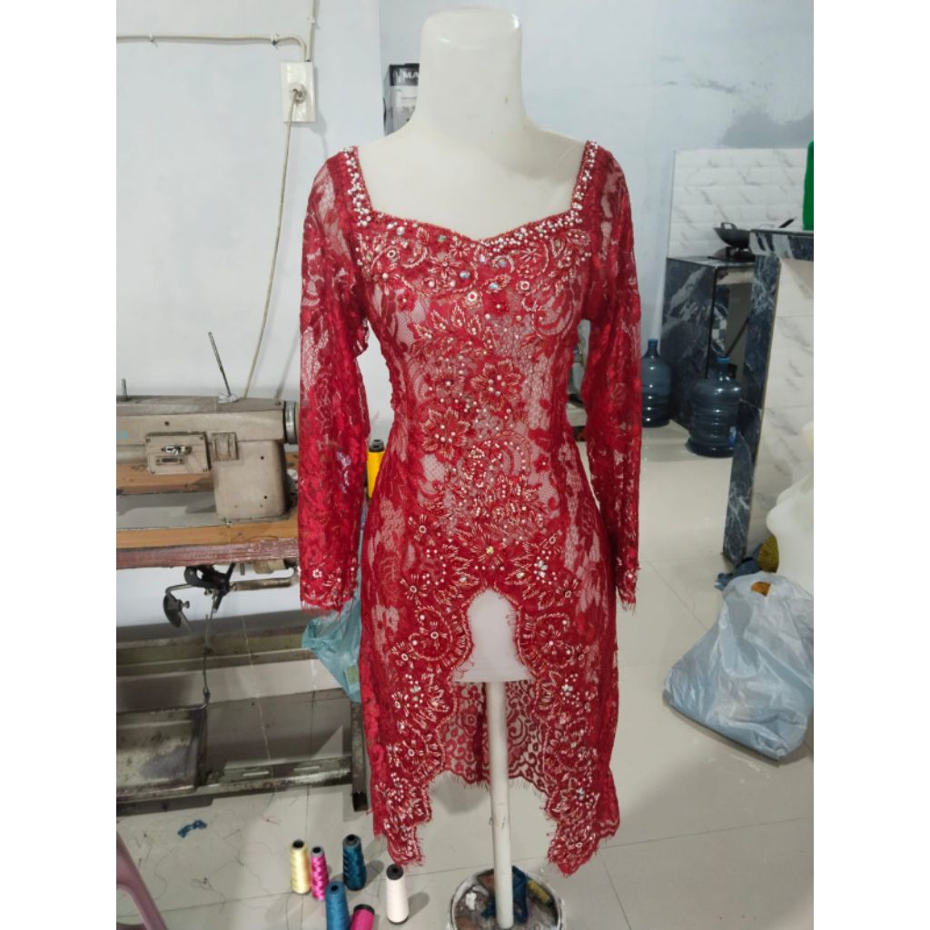 kebaya pengantin Batak Karo, kebaya wedding