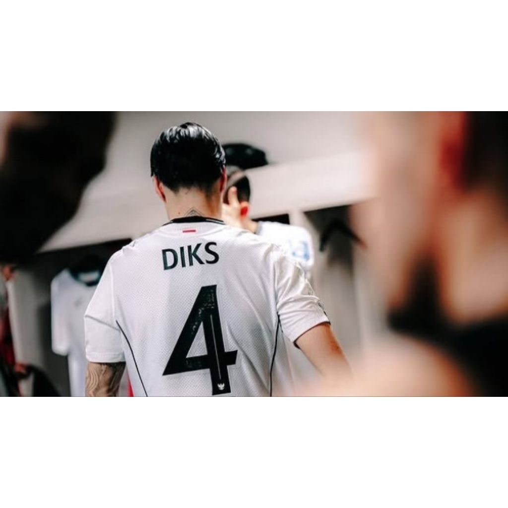 Jersey Timnas Indonesia away 2025, LS, BNWT