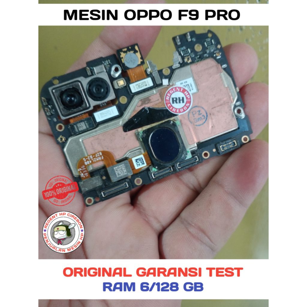 (NO POLA) MESIN OPPO F9 PRO NORMAL TEST