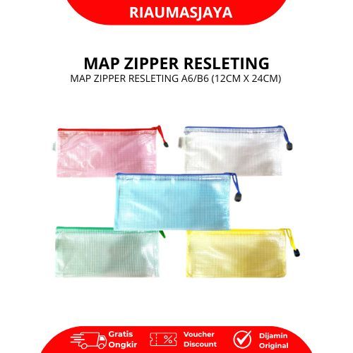 MAP ZIPPER RESLETING A6/B6