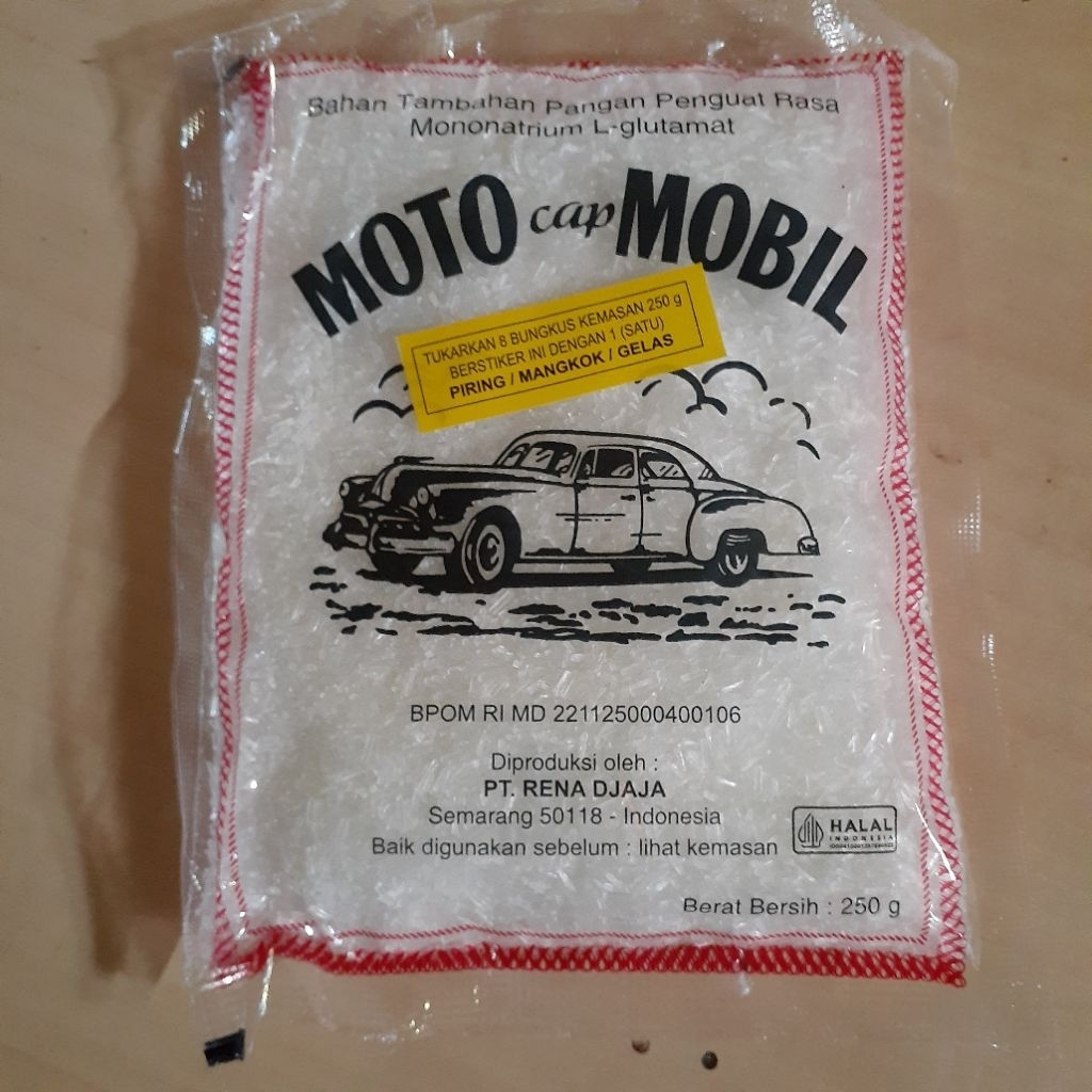 micin / moto cap mobil 250 gram