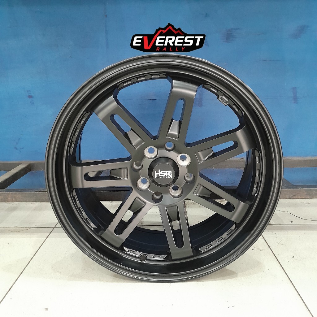 Velg Mobil Murah Hsr Daimon Ring 17 Warna Hitam Buat Mobil Jazz, Mobilio, Freed
