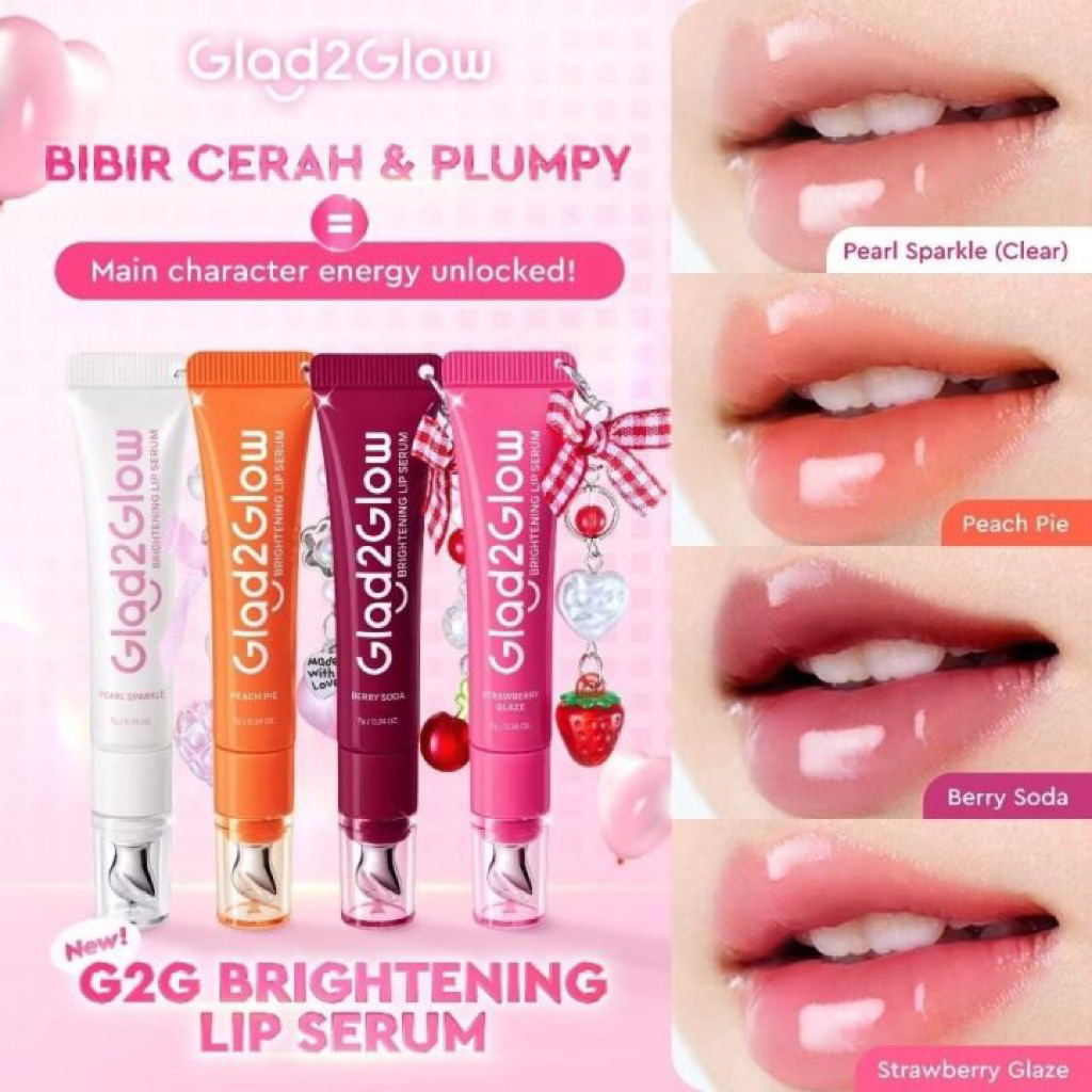 Glad2Glow (G2G) Brightening Lip Serum