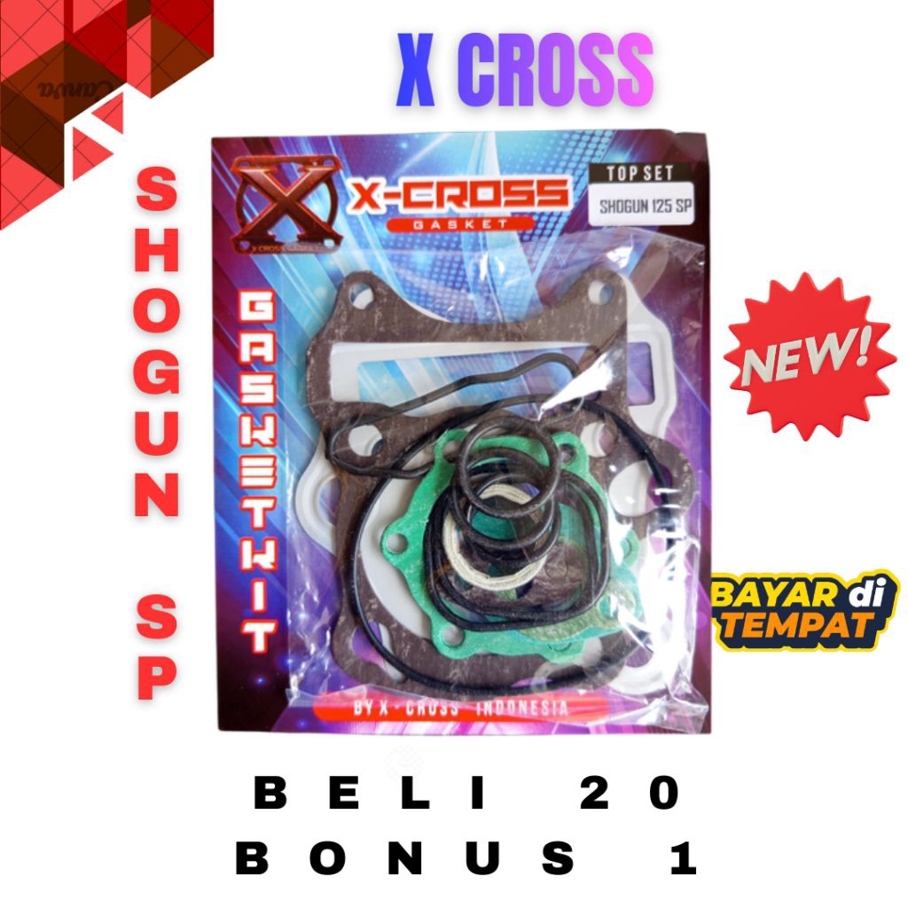 PAKING TOPSET TOP SET SHOGUN 125 SP