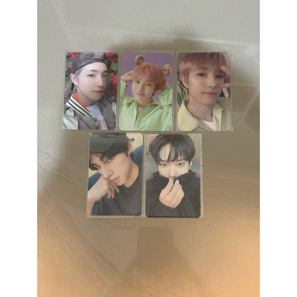 [sale] photocard pc aab nct wayv official renjun xiaojun doyoung sg21 istj cimol lolipop departure k