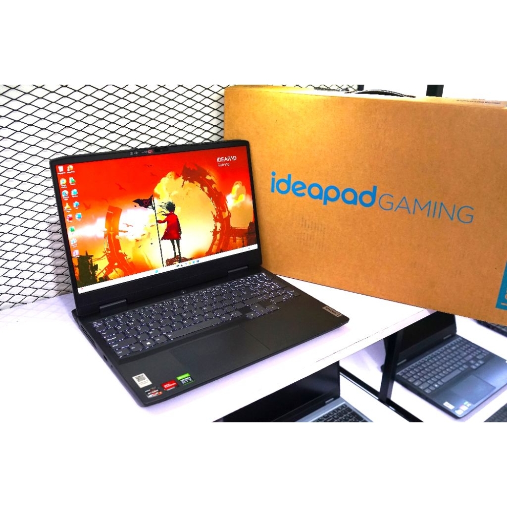 LENOVO IDEAPAD GAMING 3 15ARH7.VGA GEFORCE RTX4050 6GB.RAM16GB.15" FHD IPS 165HZ