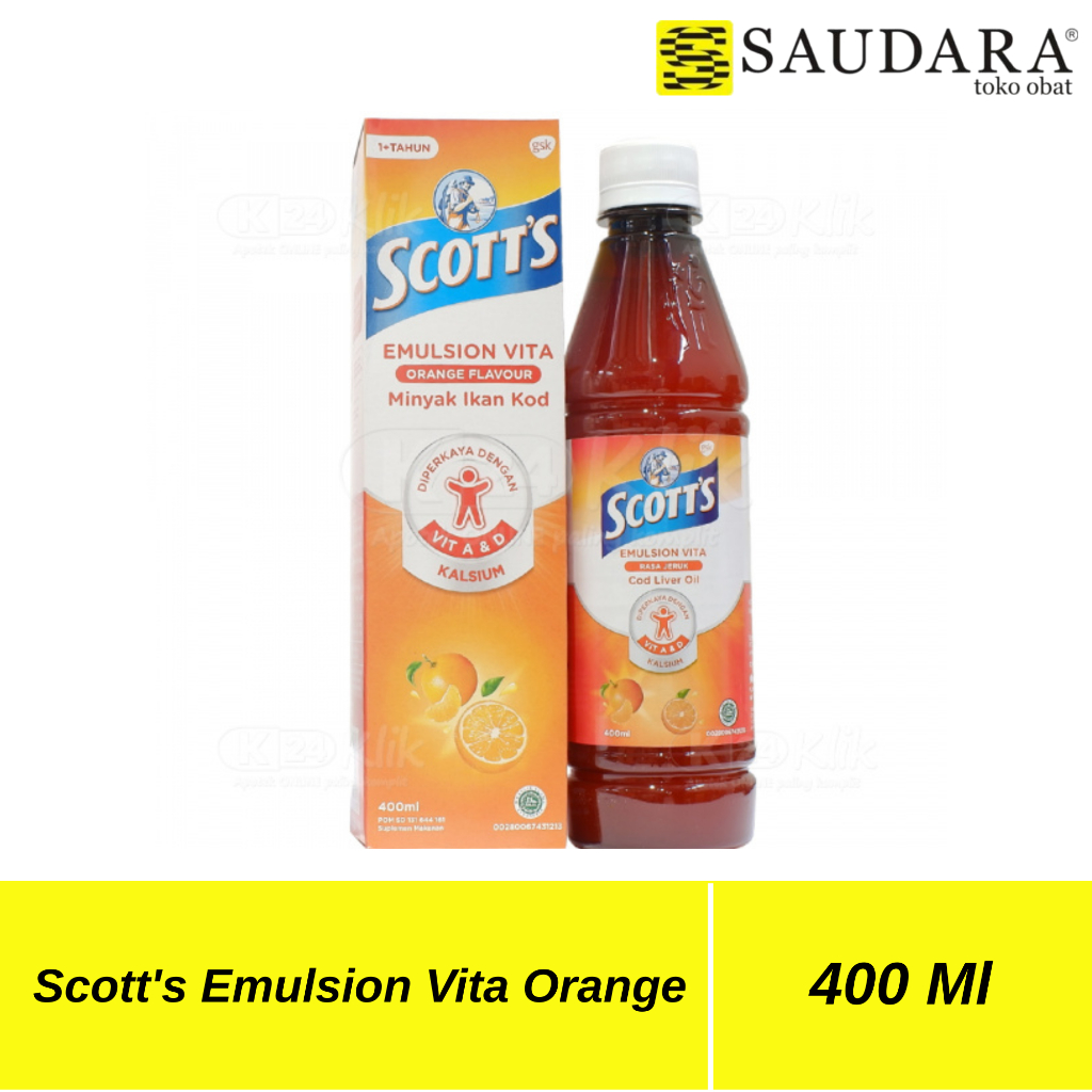Scott's Emulsion Vita Orange 400 ml