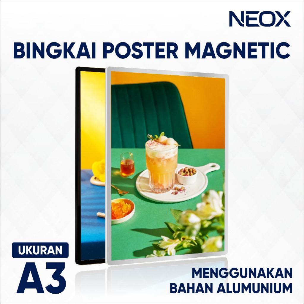 Frame Dinding Akrilik A3/Frame Display Poster Acrylic /Bingkai Poster Dinding /Display Menu Acrylic