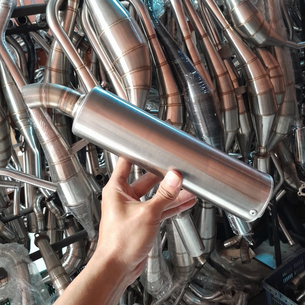 Silencer Only untuk Satria 2 tak, Ninja R RR F1zr Fiz R Stainless